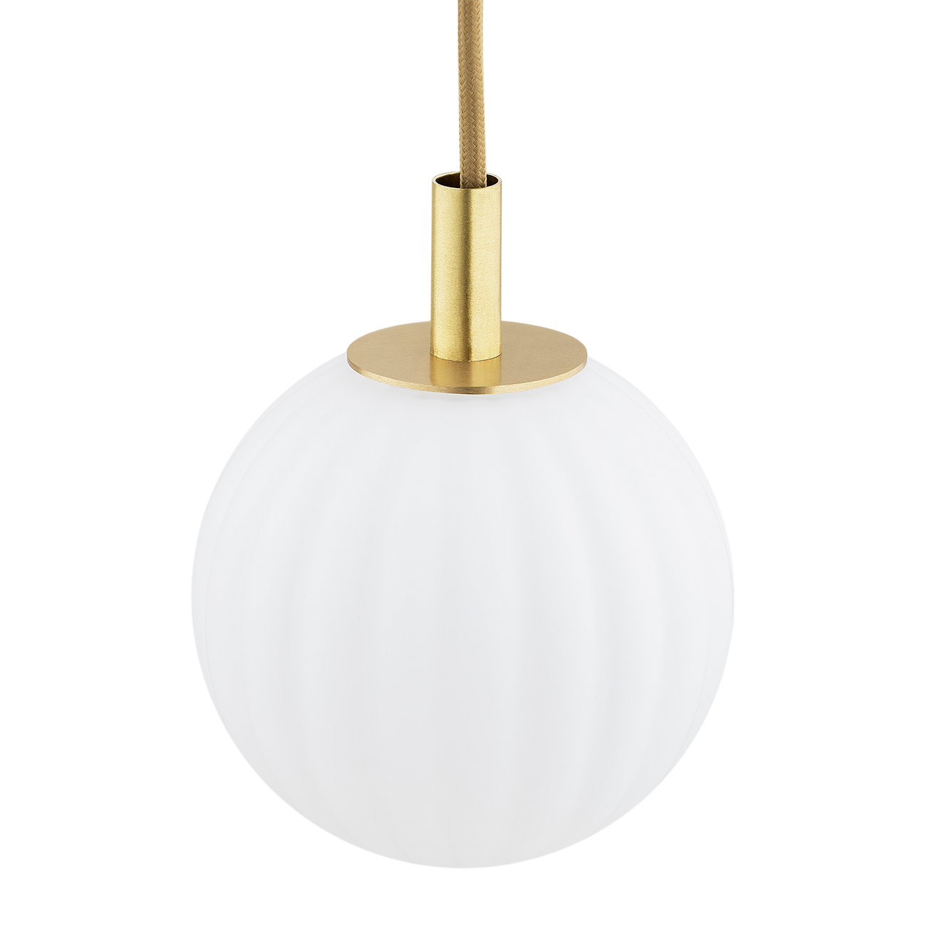 Lampa wisząca żyrandol PALOMA 2183 białe kule i złoto - Argon - obrazek 4