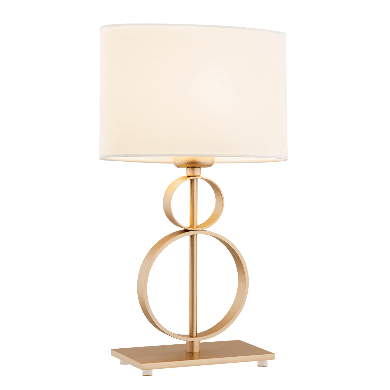 Lampa stołowa elegancka złote obręcze PERSEO 8310 - Argon