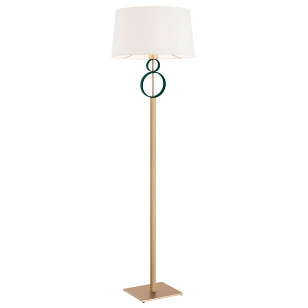 Lampa podłogowa złoto i zieleń PERSEO 8375 - Argon