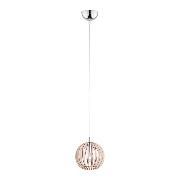 Lampa wisząca nowoczesna 1xE14 PORTORYKO 3678 brązowa - Argon