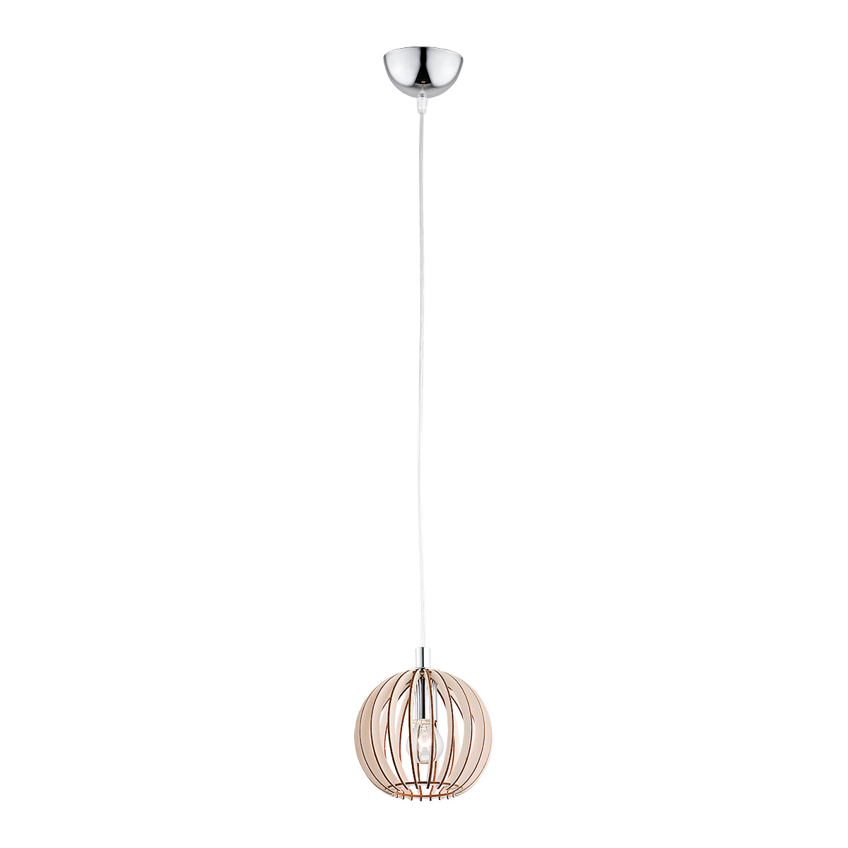 Lampa wisząca nowoczesna 1xE14 PORTORYKO 3678 brązowa - Argon