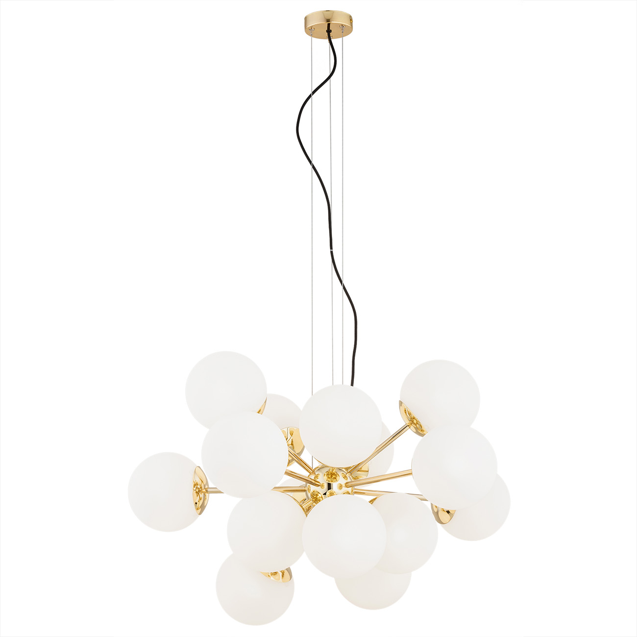 Żyrandol lampa designerska SATELITE PLUS 5048 złoto - Argon