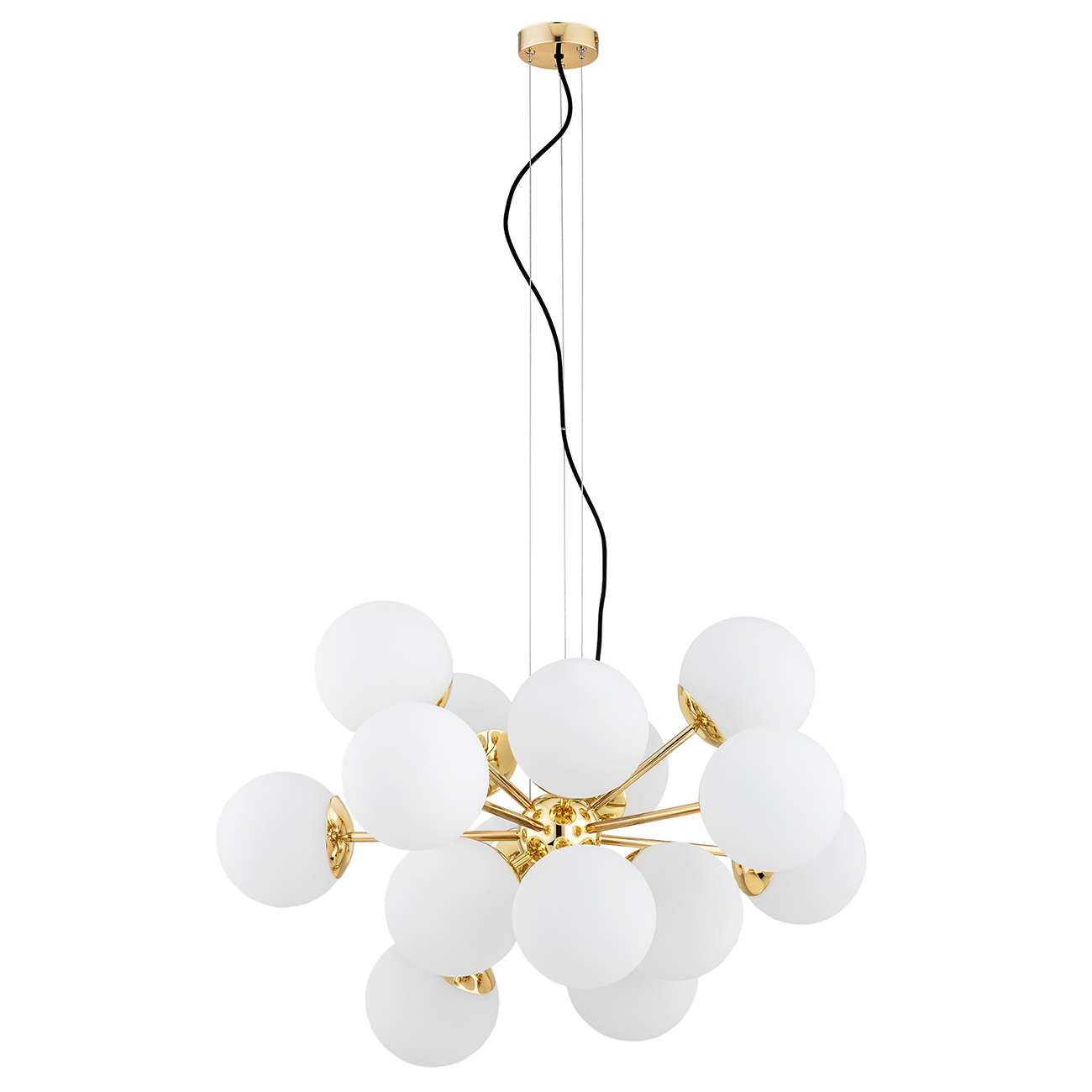Żyrandol lampa designerska SATELITE PLUS 5048 złoto - Argon - obrazek 2