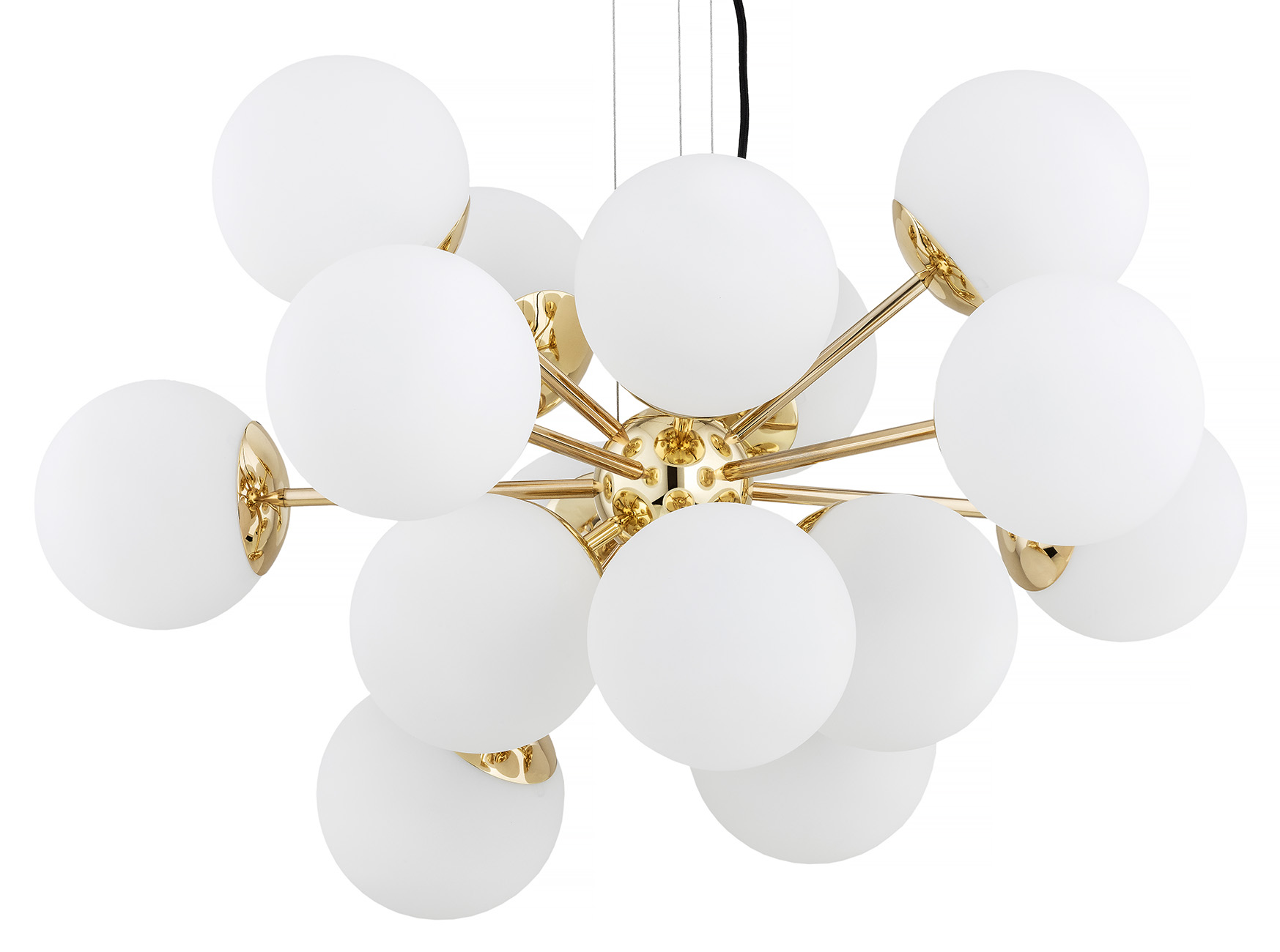 Żyrandol lampa designerska SATELITE PLUS 5048 złoto - Argon - obrazek 4