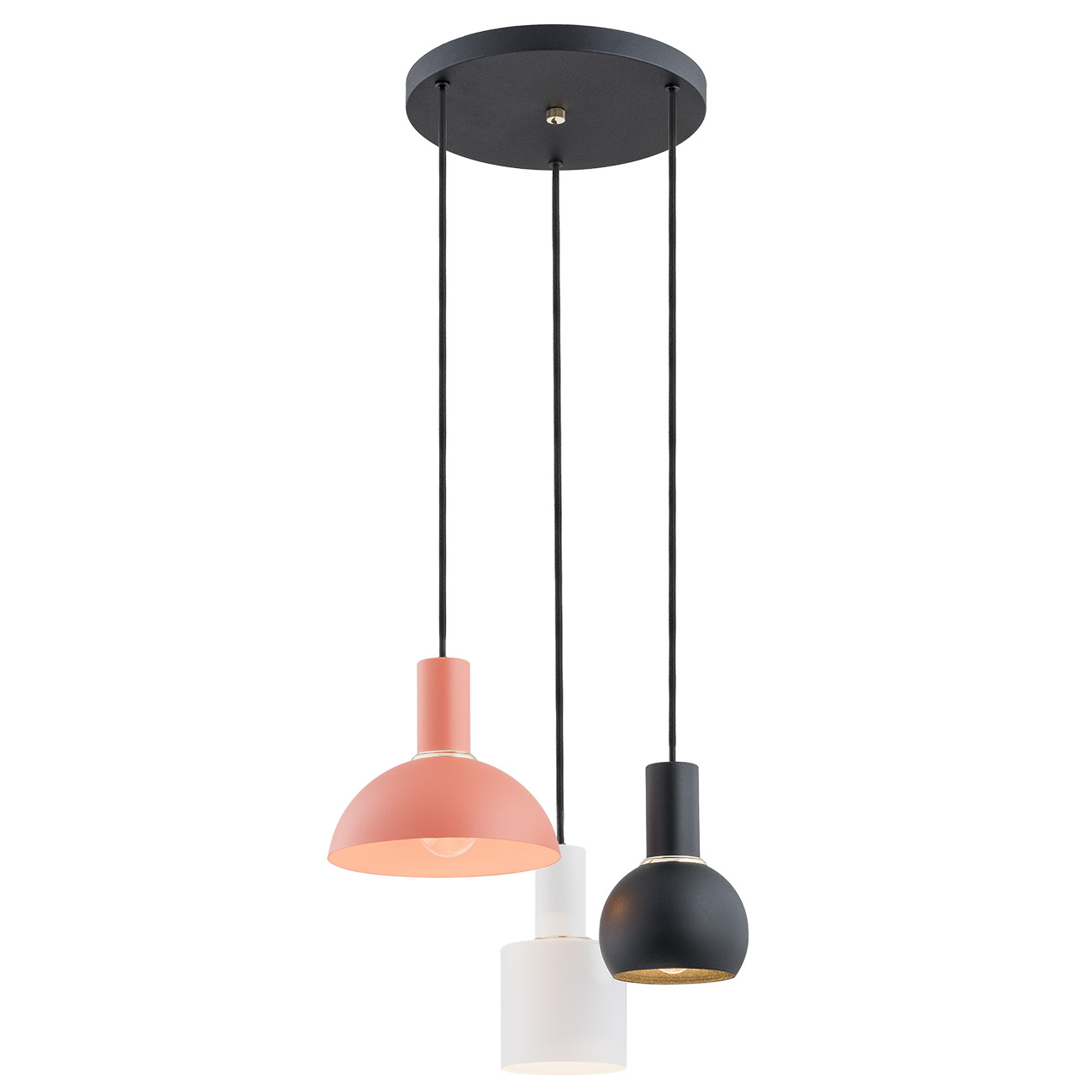 Lampa wisząca nowoczesna SINES 1480 potrójna multikolor - Argon
