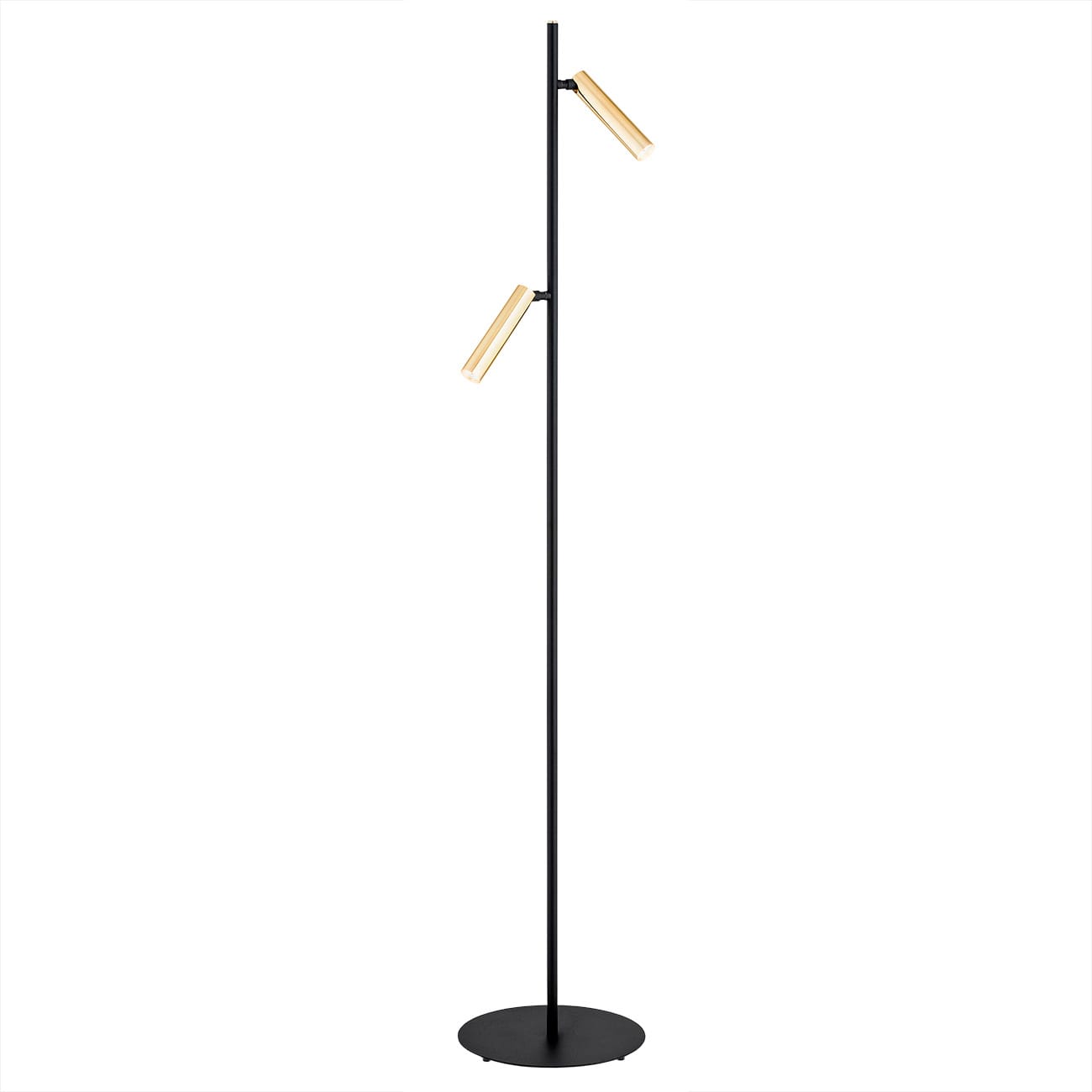 Lampa podłogowa elegancka ze złotem TORRE 7083 - Argon