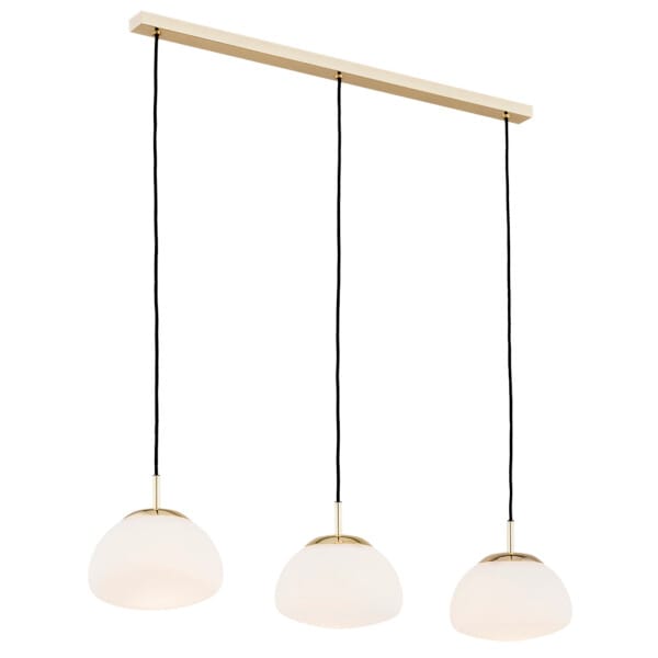 Lampa nad stół stylowa wisząca TRINI 1494 na listwie - Argon