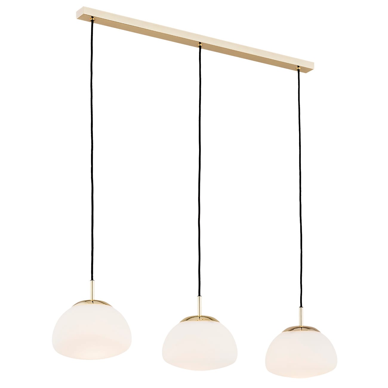 Lampa nad stół stylowa wisząca TRINI 1494 na listwie - Argon