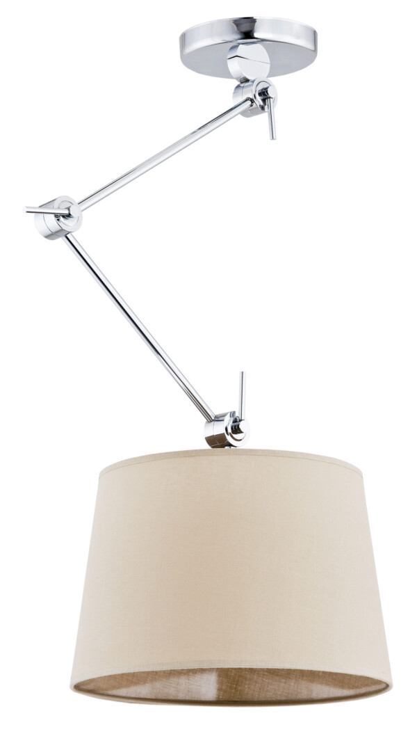 Lampa wisząca regulowana ZAKYNTOS 3549 beżowy abażur - Argon