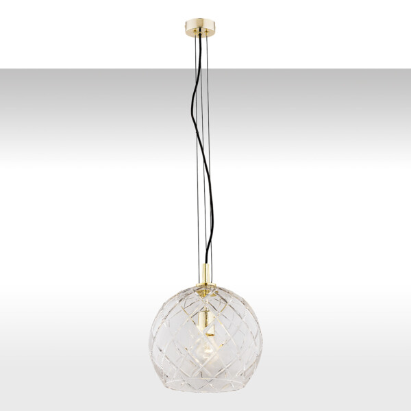 Lampa wisząca nowoczesna OVIEDO 4201 kryształowe szkło - Argon