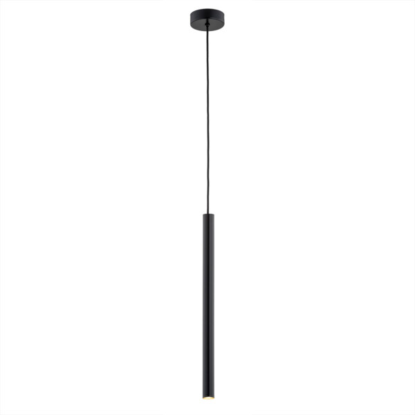 Lampa wisząca nowoczesna LED RIO 8329 czarna rurka - Argon