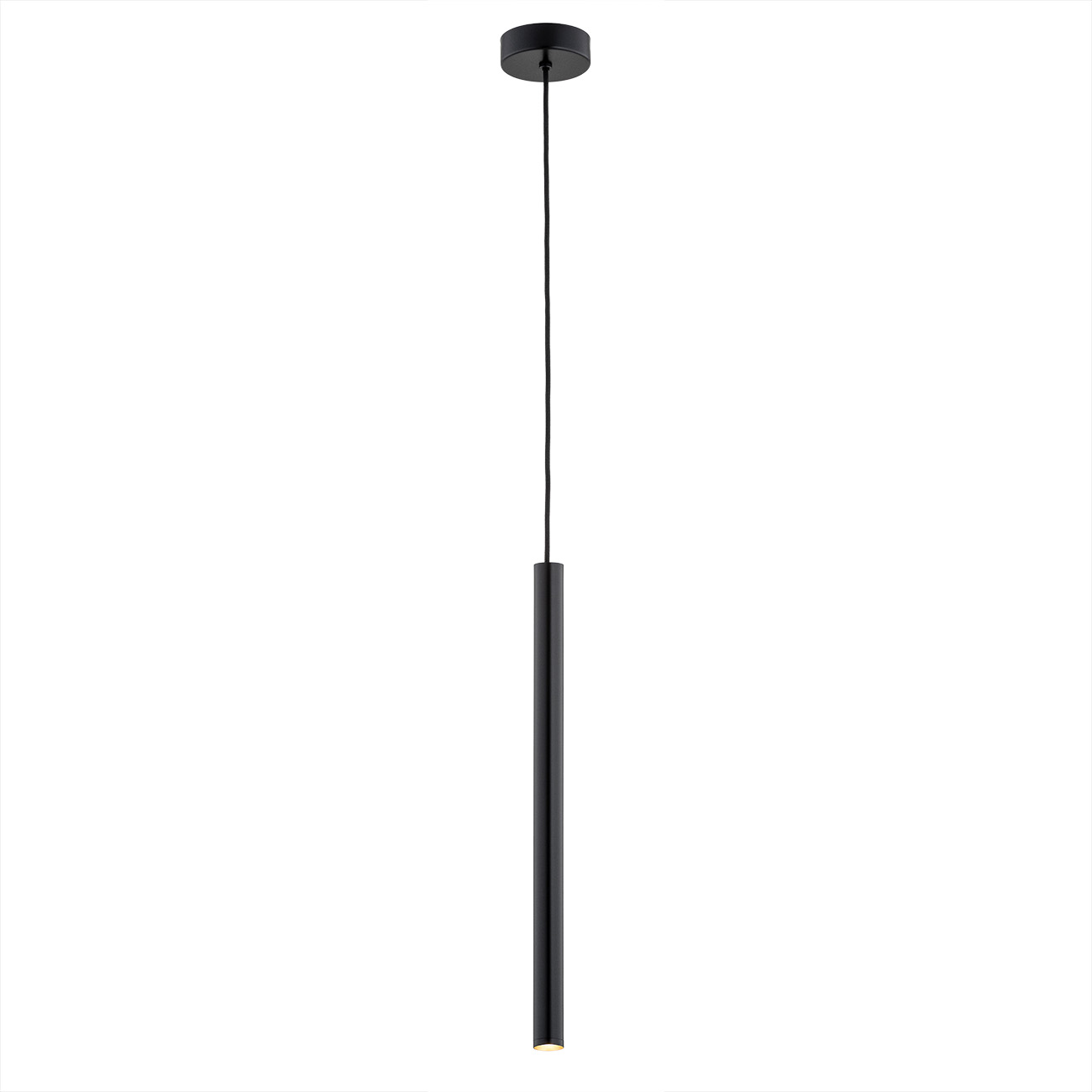 Lampa wisząca nowoczesna LED RIO 8329 czarna rurka - Argon