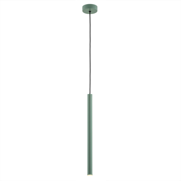 Lampa wisząca nowoczesna LED RIO 8333 zielona rurka - Argon