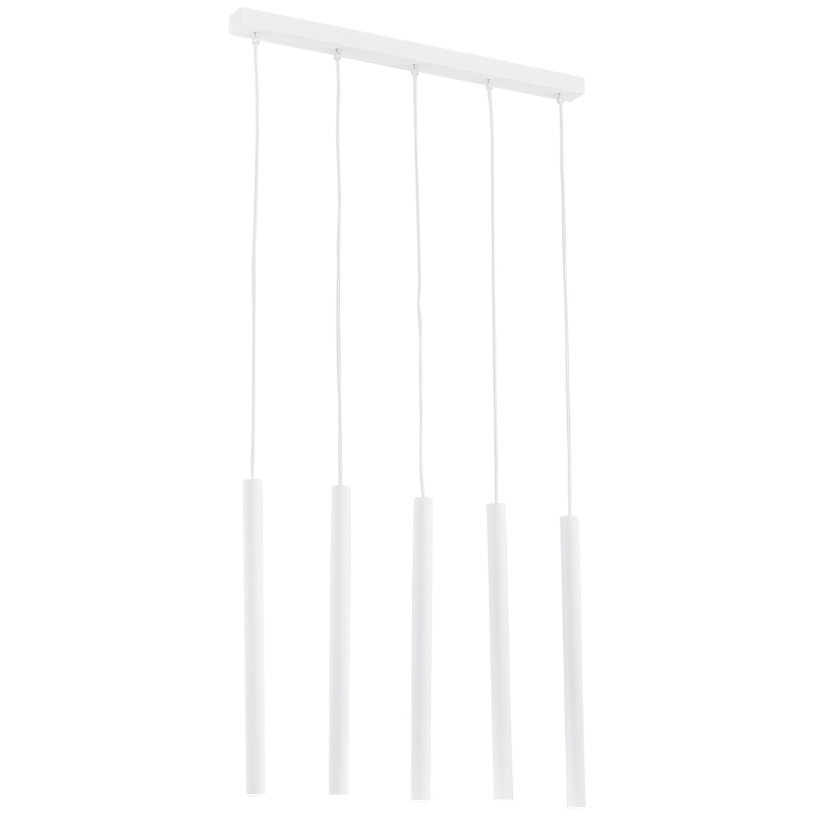 Lampa wisząca nowoczesna ETNA PLUS 2136 białe rurki - Argon