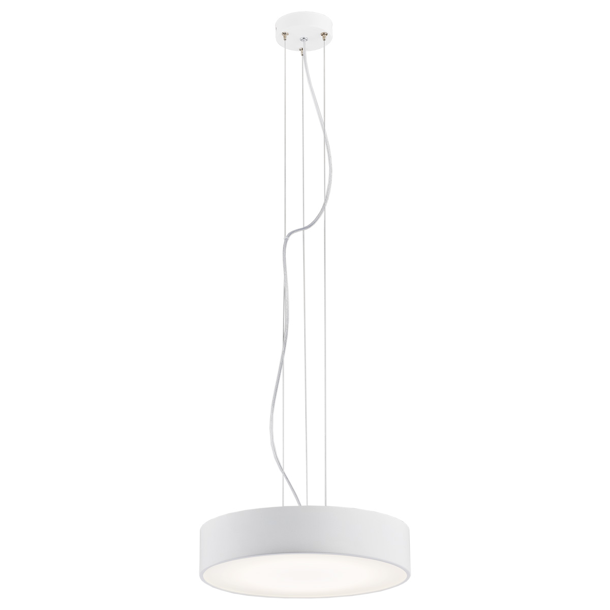 Lampa wisząca nowoczesna Darling 3349 biała do salonu LED - Argon