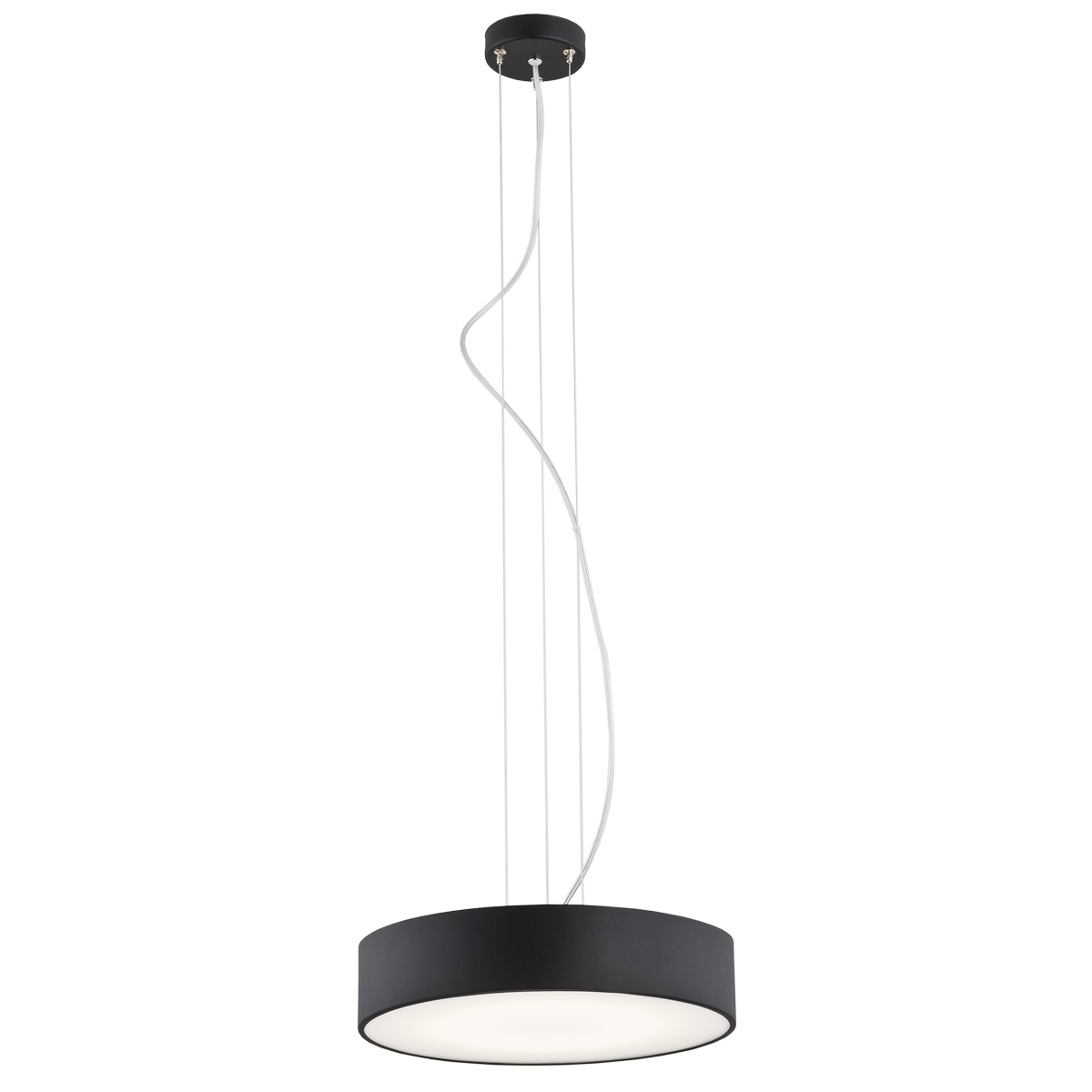 Lampa wisząca nowoczesna Darling 3350 czarna do salonu LED - Argon