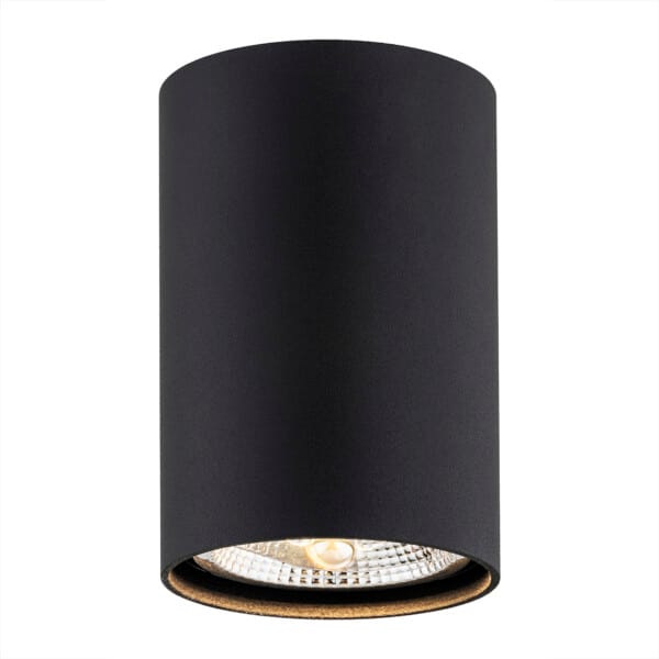 Plafon tuba czarna TUBO 4909 BZ - Argon