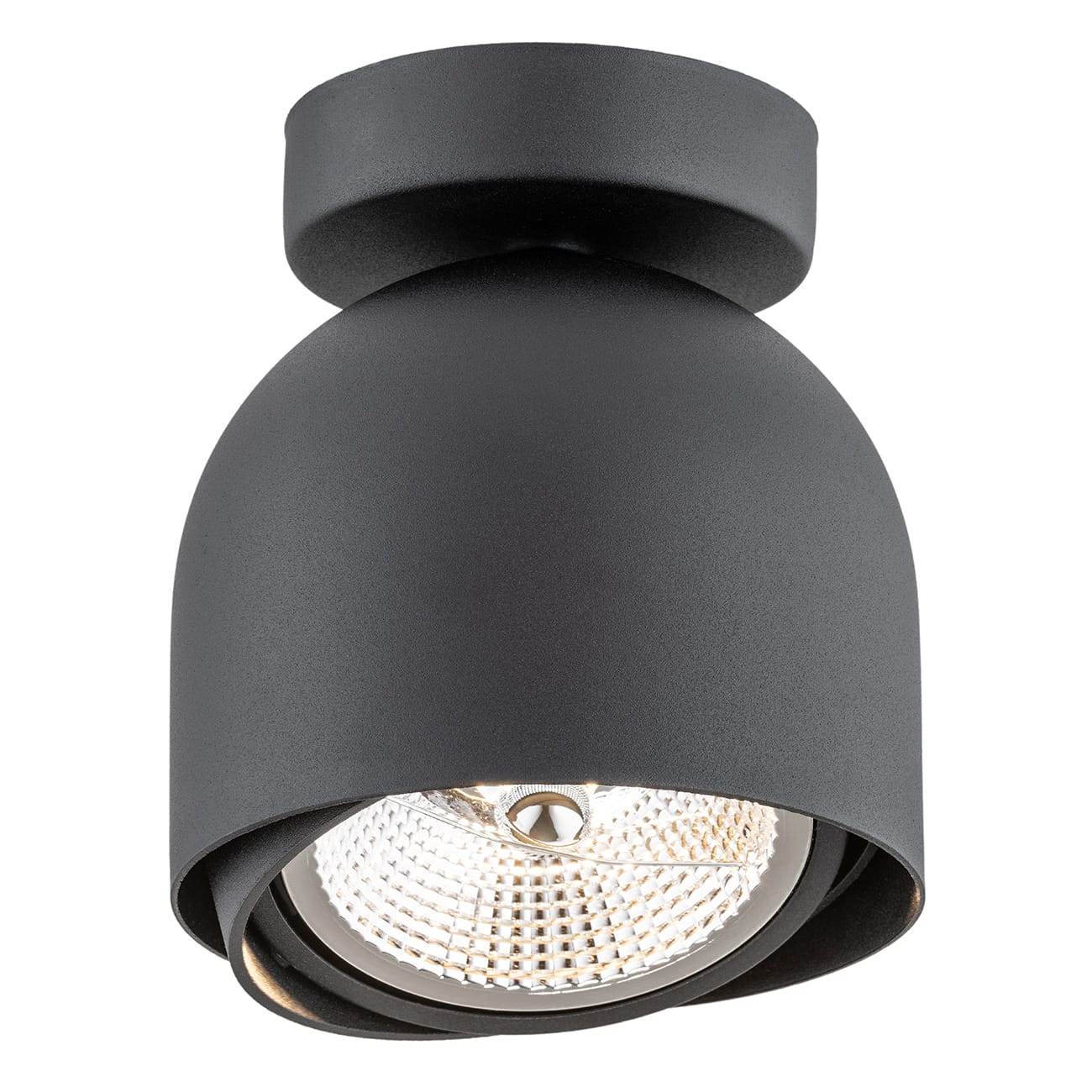 Oprawa sufitowa reflektor GARLAND 4711 czarny - Argon