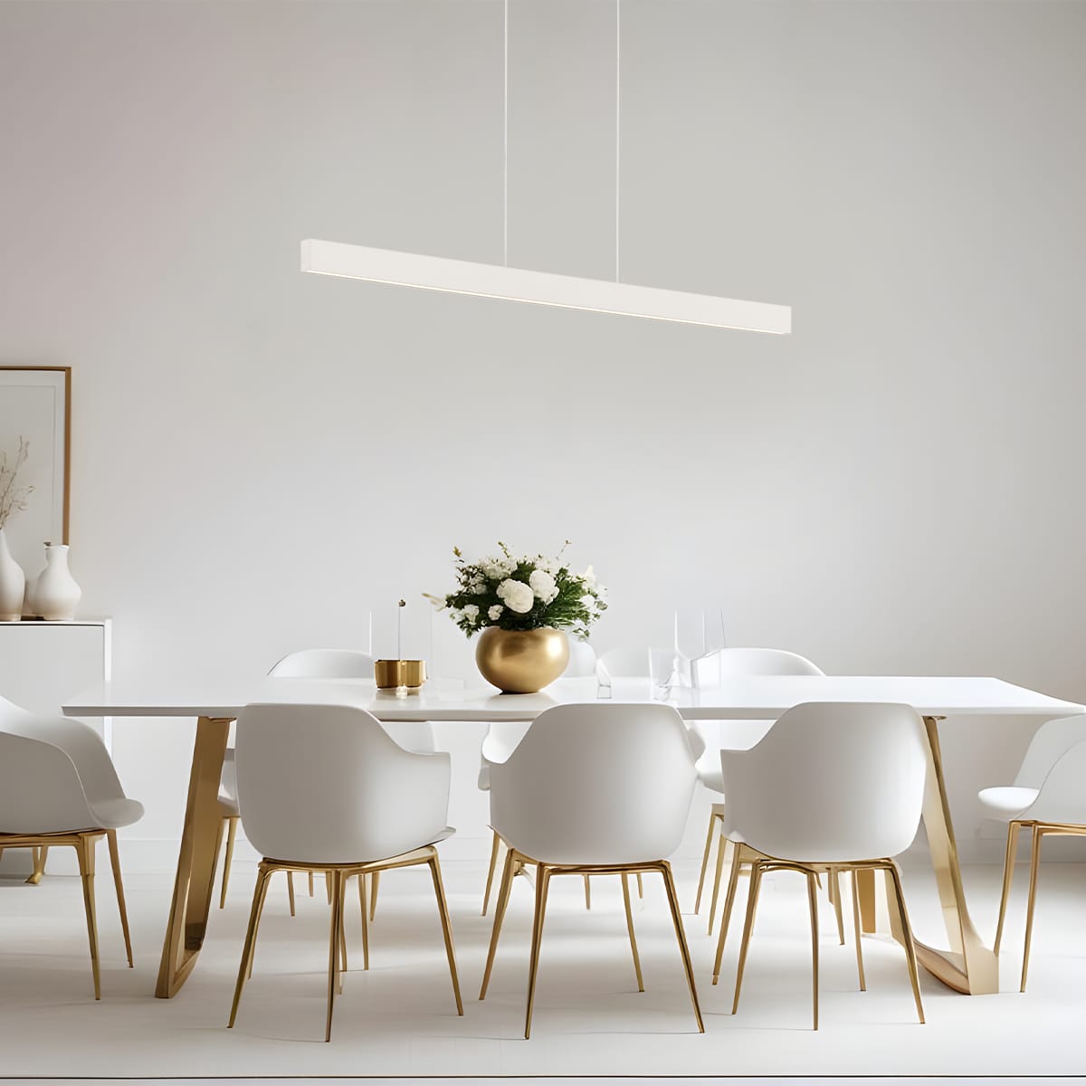 Lampa wisząca belka BALANS 8302 biała - Argon - obrazek 2
