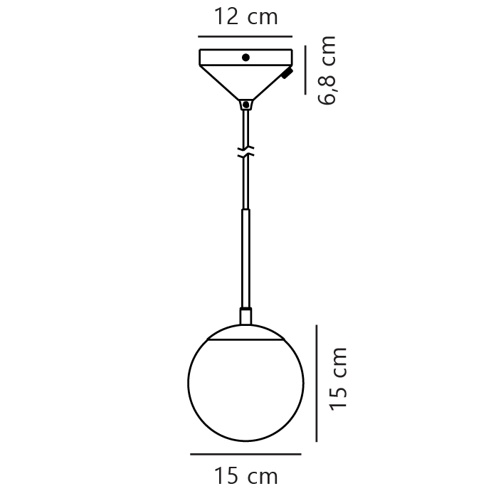 Lampa wisząca nowoczesna GRANT 15 NO2010553035 - Nordlux - obrazek 7