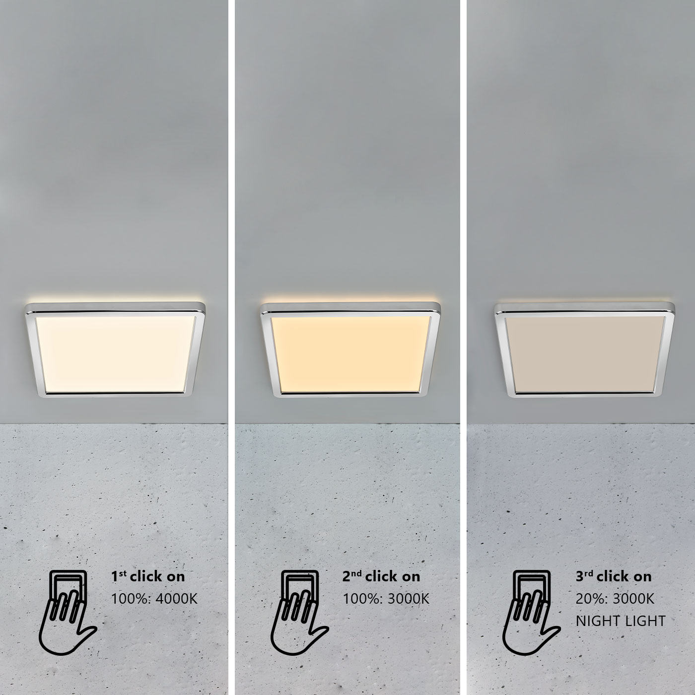 Plafon klasyczny OJA 29 SQUARE NO2015056101 - Nordlux - obrazek 4