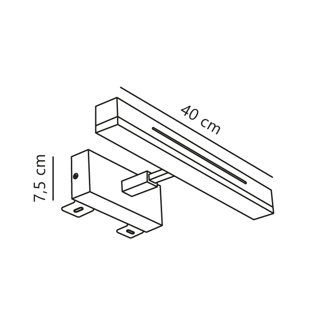 Kinkiet łazienkowy OTIS 40 NO2015401001 - Nordlux - obrazek 9