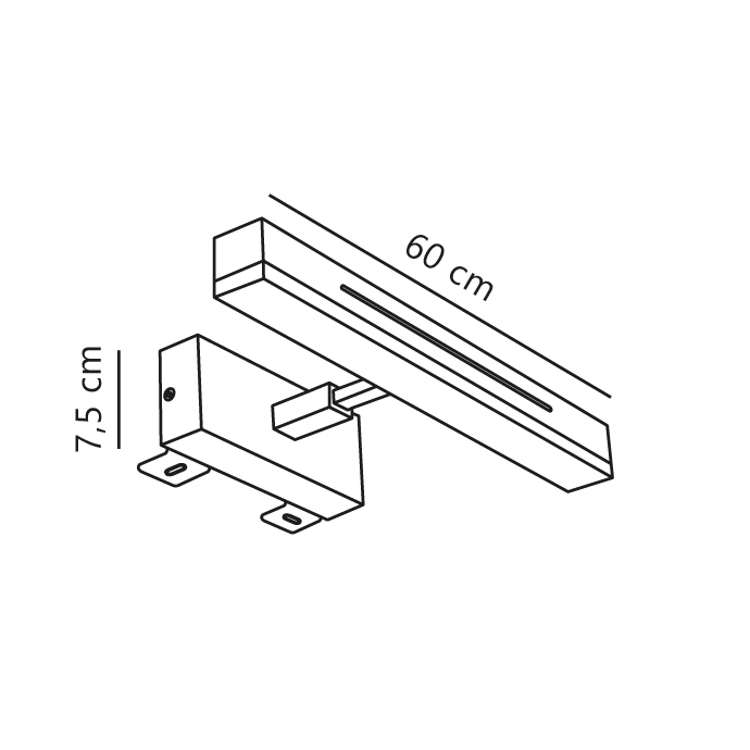 Kinkiet łazienkowy OTIS 60 NO2015411001 - Nordlux - obrazek 7