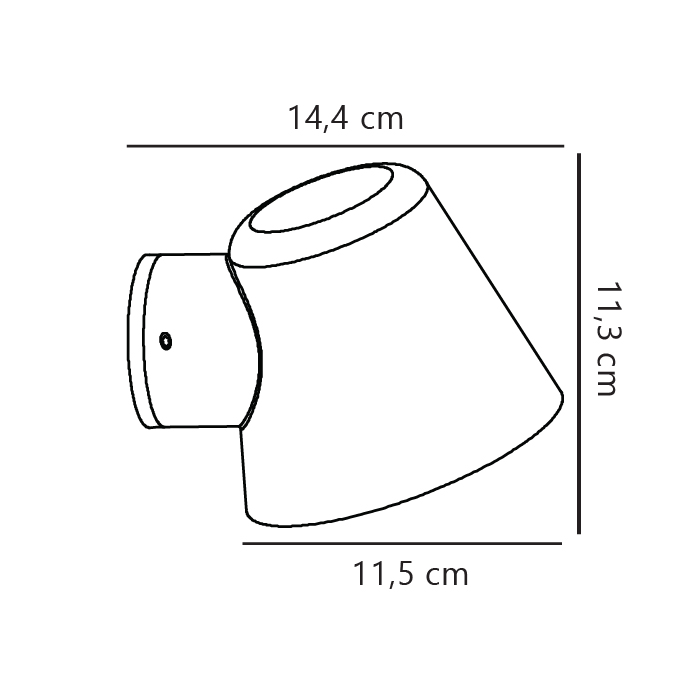 Lampa ścienna ALERIA Nordlux 1xGU10 35W Stal galwanizowana Ocynkowany NO2019131031 - Nordlux - obrazek 5
