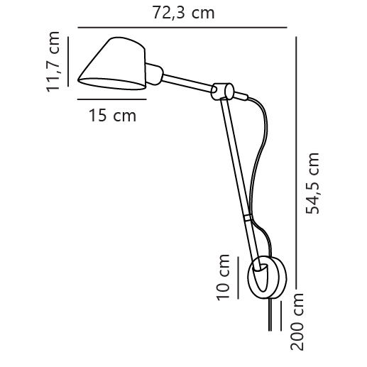 Kinkiet loft STAY LONG WALL NO2020455003 - Nordlux - obrazek 5