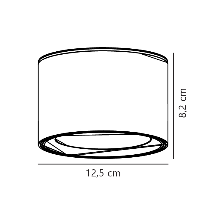 Lampa łazienkowa LANDON Nordlux 1xModuł LED Metal Czarny NO2110660103 - Nordlux - obrazek 9