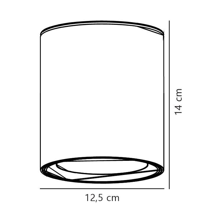Lampa łazienkowa LANDON Nordlux 1xModuł LED Metal Czarny NO2110670103 - Nordlux - obrazek 8
