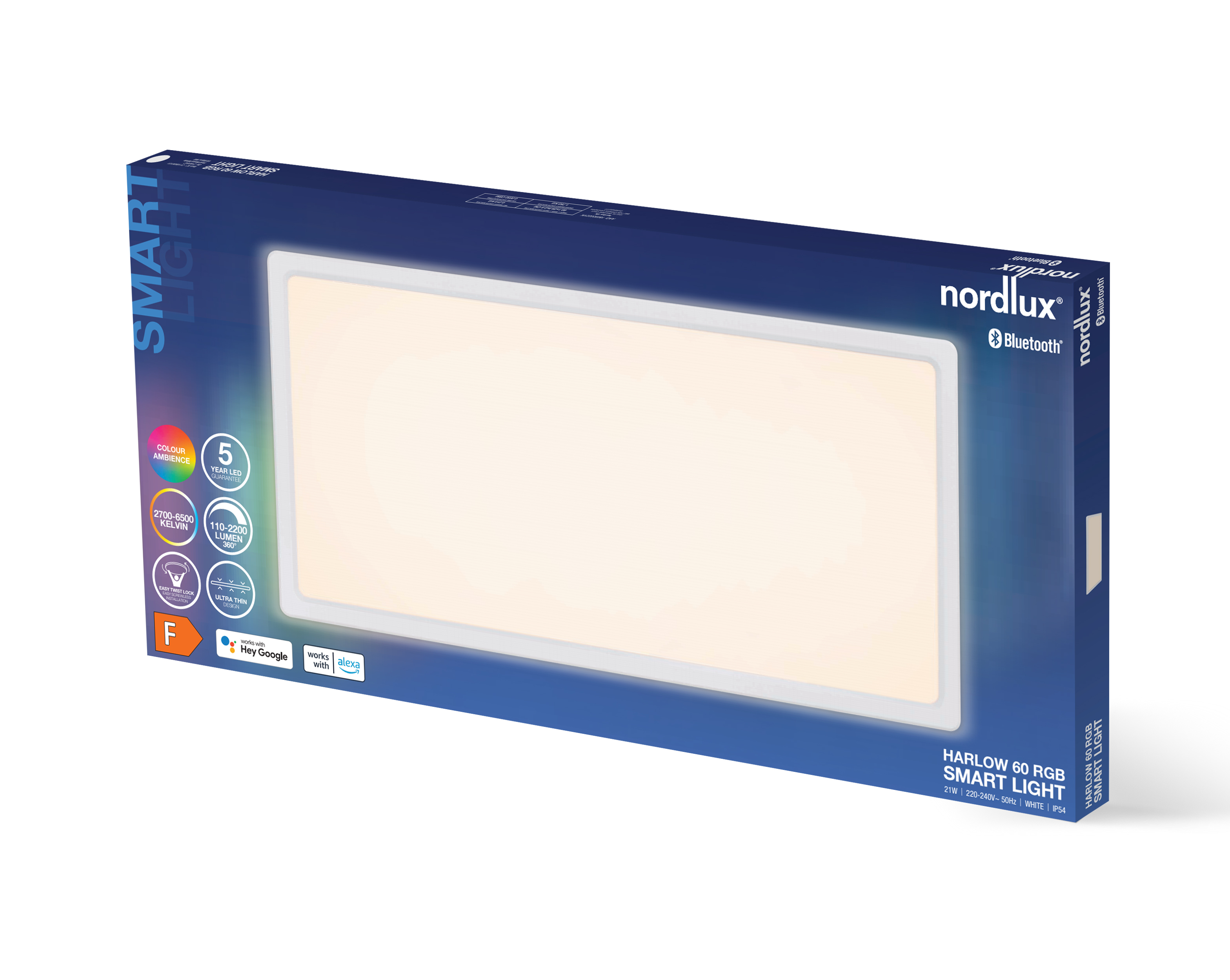 Lampa sufitowa SMARTLIGHT Harlow Moduł LED Biały Tworzywo NO2110806101 - Nordlux - obrazek 5