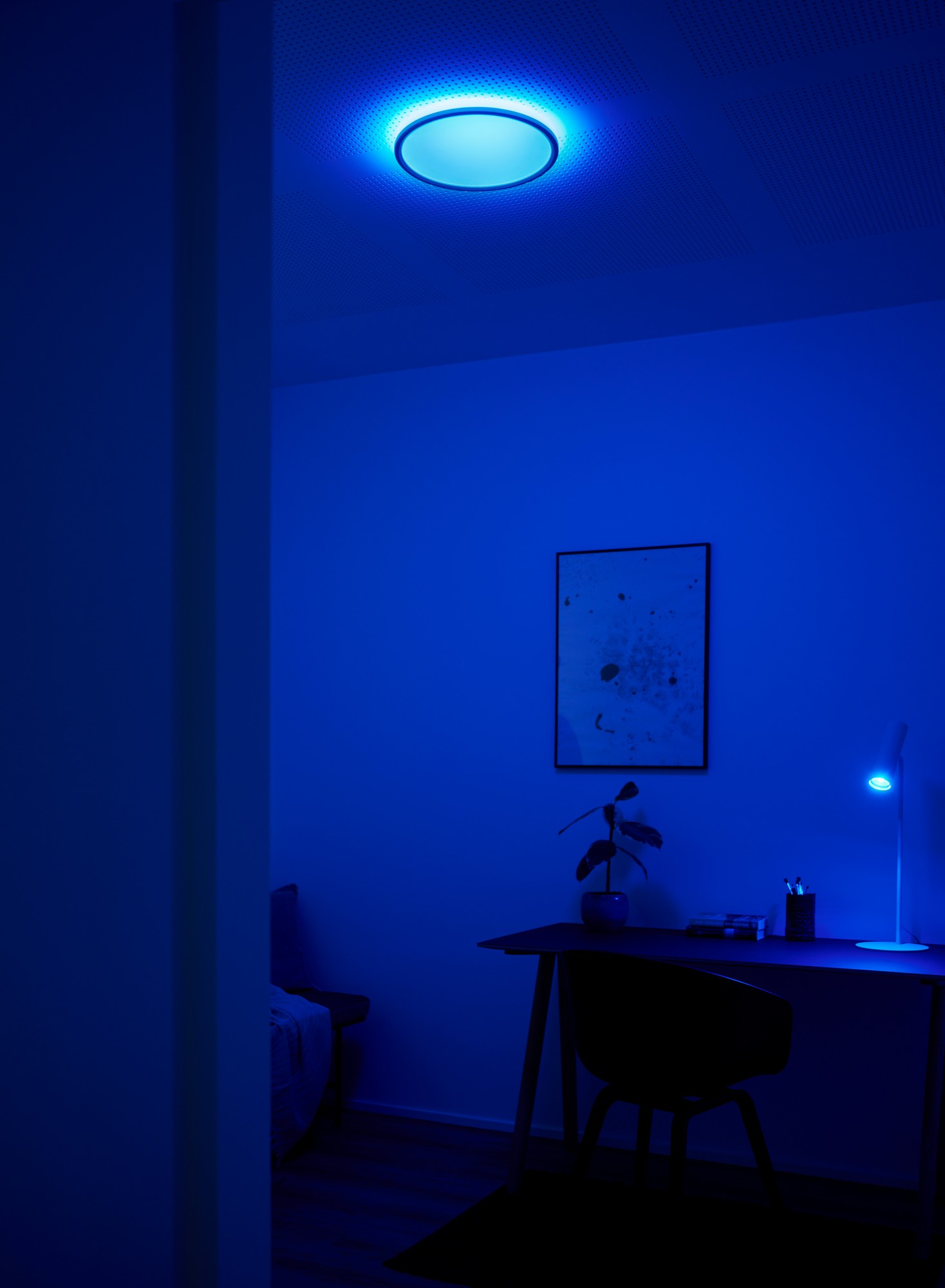 Lampa sufitowa Liva Smart Nordlux 1xModuł LED Tworzywo sztuczne Biały NO2110826101 - Nordlux - obrazek 9