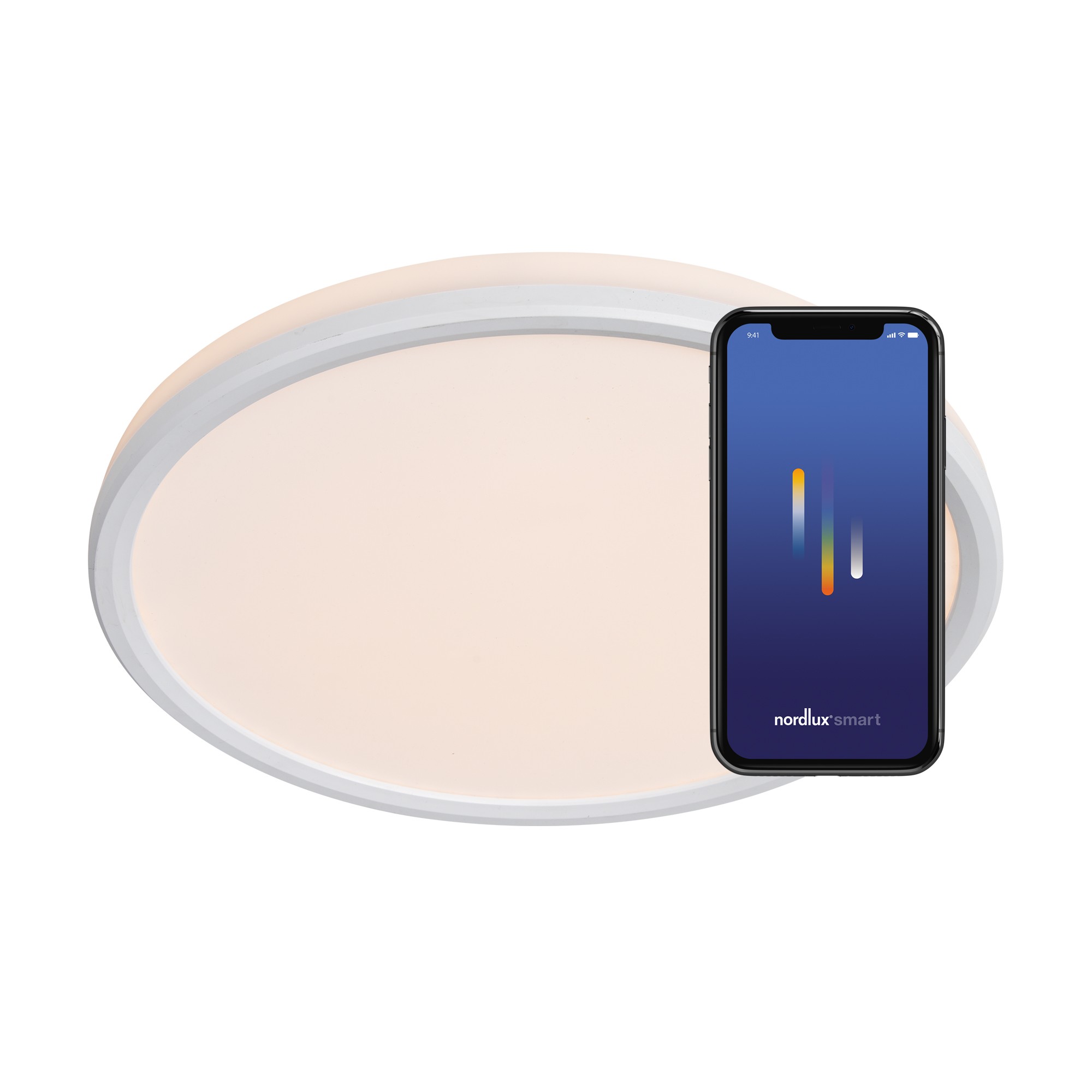 Lampa sufitowa Liva Smart Nordlux 1xModuł LED Tworzywo sztuczne Biały NO2110826101 - Nordlux - obrazek 10