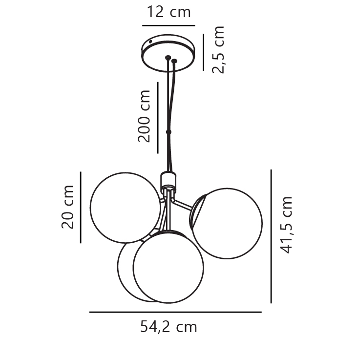 Lampa designerska wisząca IVONA NO2112153035 - Nordlux - obrazek 6