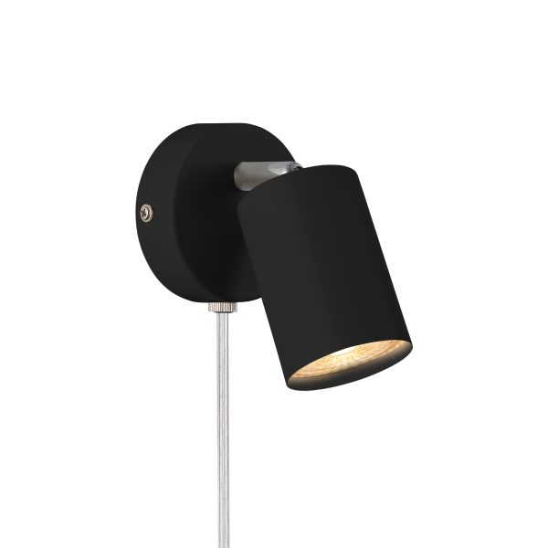 Lampa ścienna EXPLORE Nordlux 1xGU10 7W Metal Czarny NO2113251003 - Nordlux