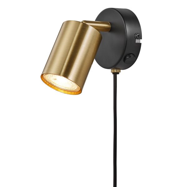 Lampa ścienna EXPLORE Nordlux 1xGU10 35W Metal Mosiądz NO2113251035 - Nordlux