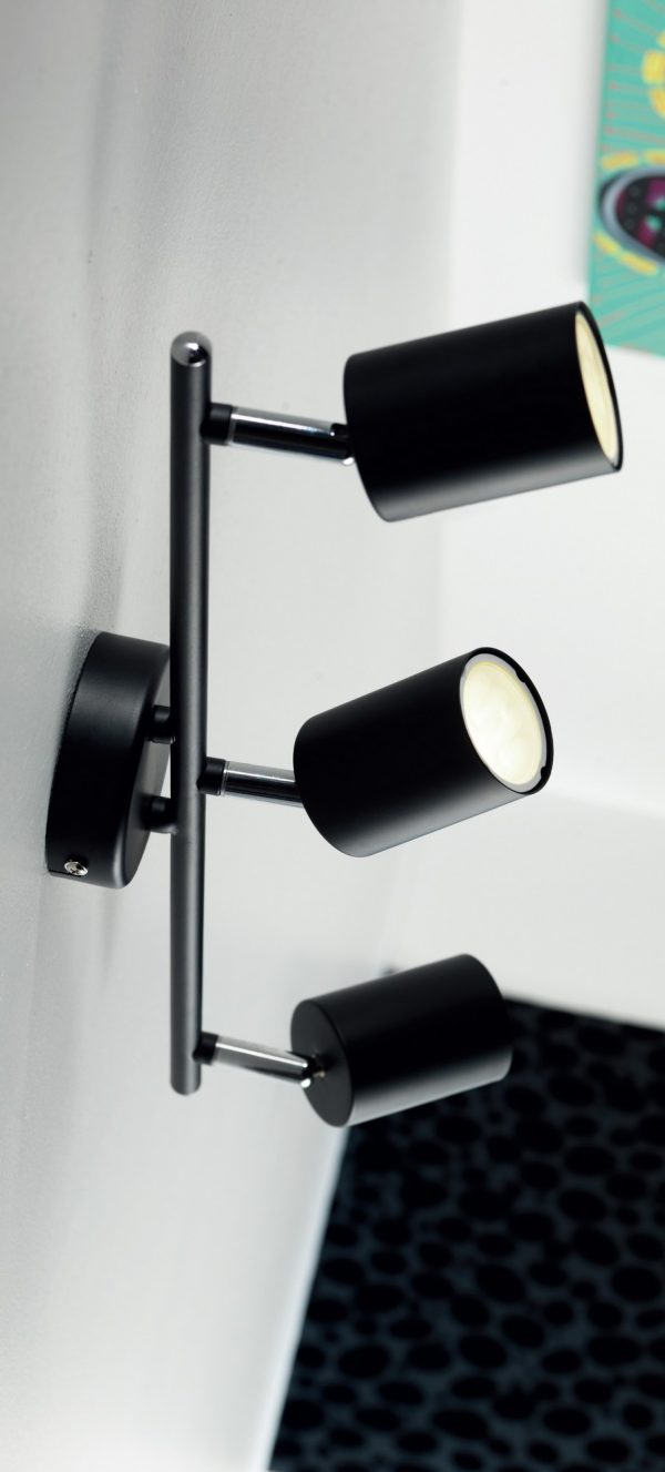 Lampa sufitowa EXPLORE Nordlux 3xGU10 7W Metal Czarny NO2113270103 - Nordlux