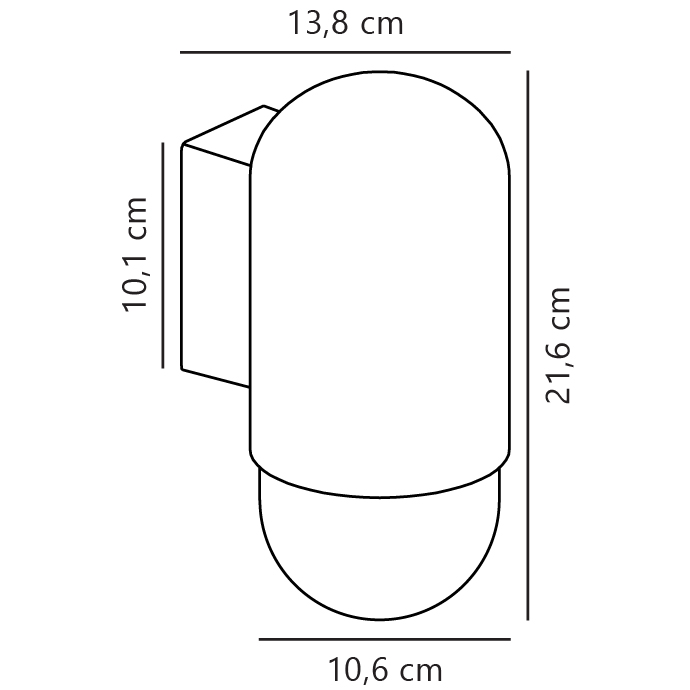 Lampa ścienna HEKA 1xE27 60W Aluminium Beżowy NO2118211008 - Nordlux - obrazek 4