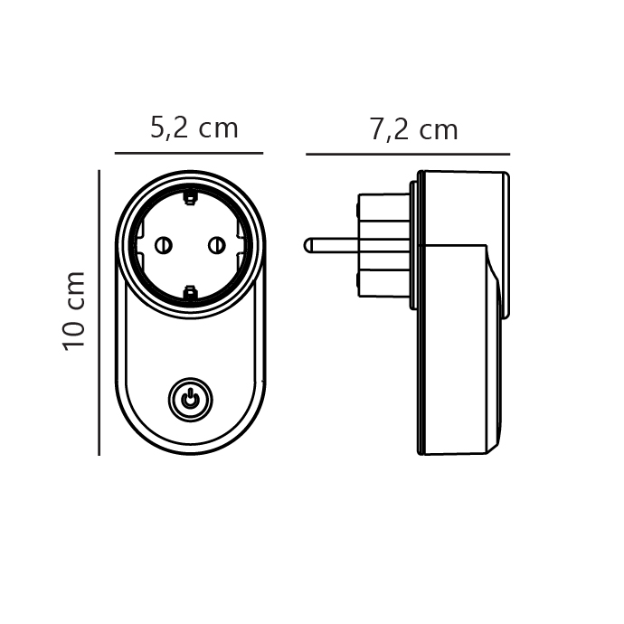 Wtyczka Smart NO2170210001 - Nordlux - obrazek 2