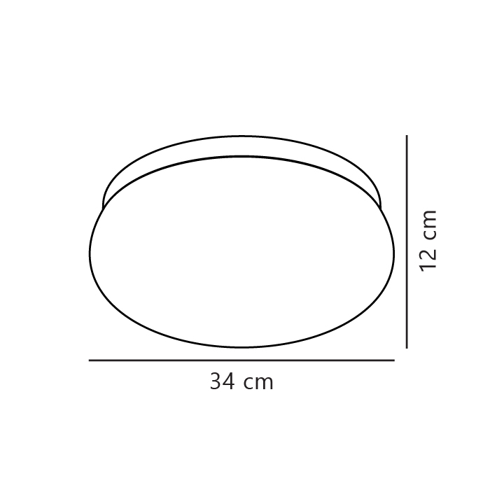 Lampa sufitowa FOAM Nordlux 1xE27 Tworzywo sztuczne Biały NO2210126001 - Nordlux - obrazek 4