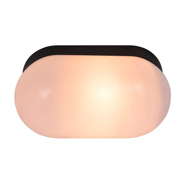 Lampa ścienna FOAM Nordlux 1xE27  Tworzywo sztuczne Czarny NO2210131003 - Nordlux