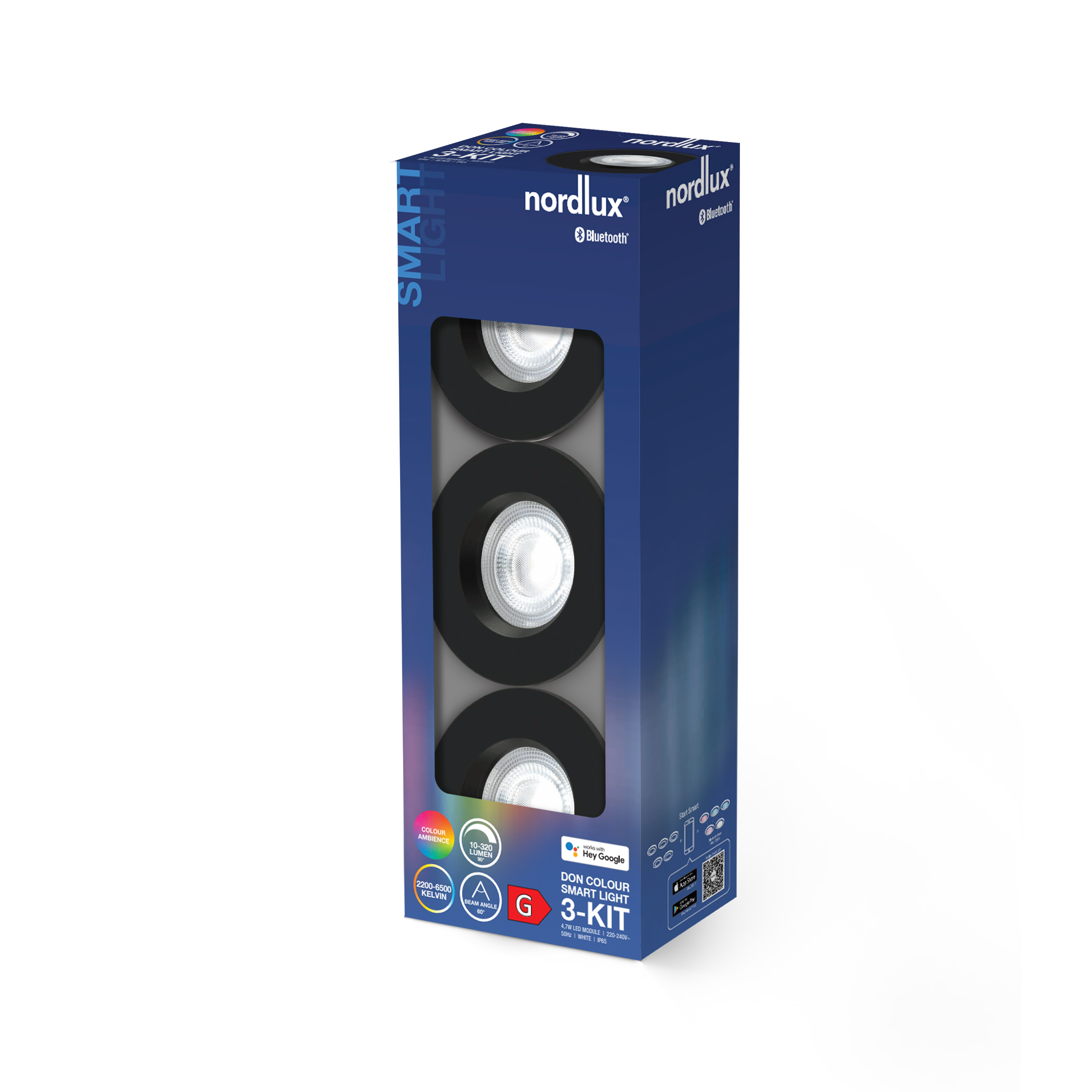 Oprawy podtynkowa DonSmart Nordlux 1xModuł LED Tworzywo sztuczne Czarny NO2210500003 - Nordlux - obrazek 2