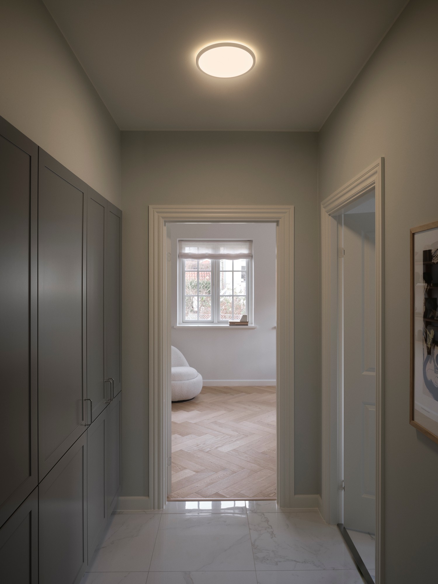 Lampa sufitowa OJA Nordlux 1xModuł LED Tworzywo sztuczne Biały NO2210606101 - Nordlux - obrazek 2