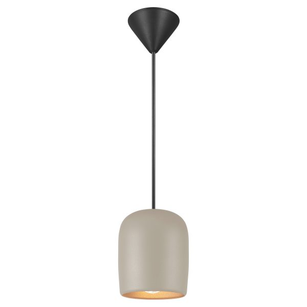 Lampa wisząca NOTTI Nordlux 1xE27 25W Metal Szary NO2213073010 - Nordlux
