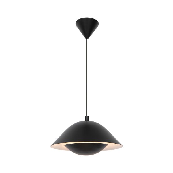 Lampa wisząca FREYA Nordlux 1xE27 40W Metal Czarny NO2213083003 - Nordlux