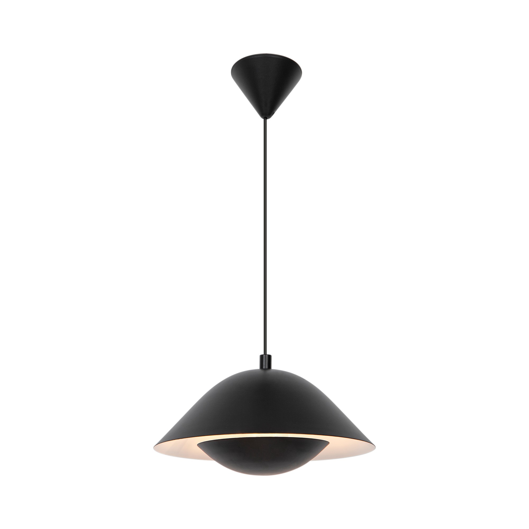 Lampa wisząca FREYA Nordlux 1xE27 40W Metal Czarny NO2213083003 - Nordlux