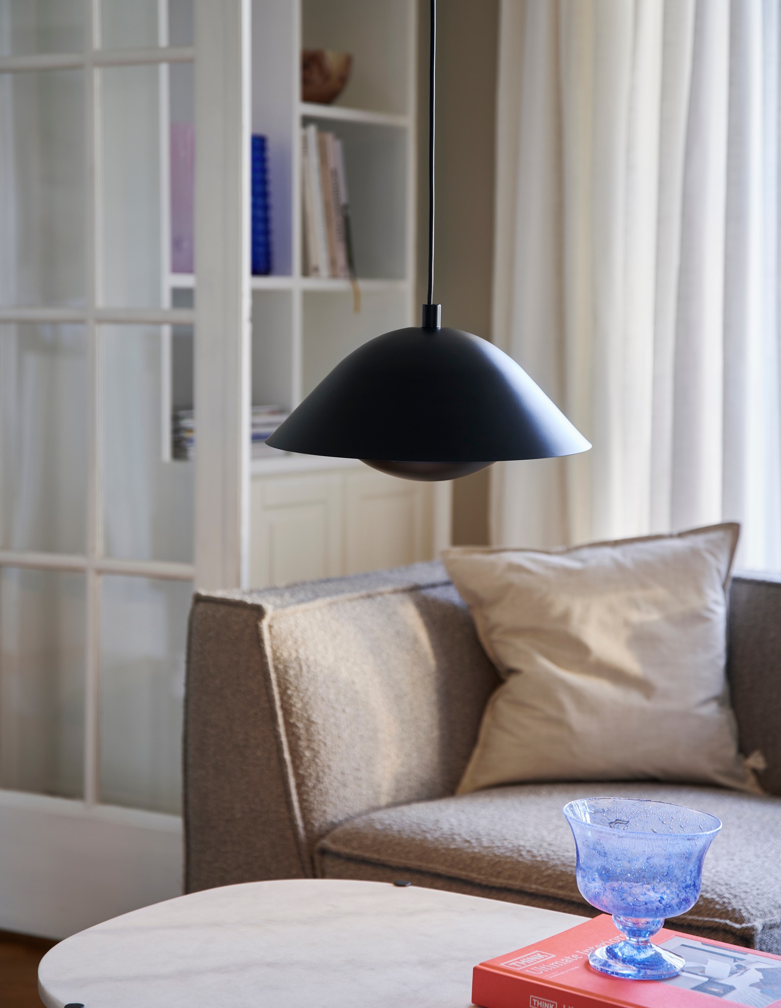 Lampa wisząca FREYA Nordlux 1xE27 40W Metal Czarny NO2213083003 - Nordlux - obrazek 2