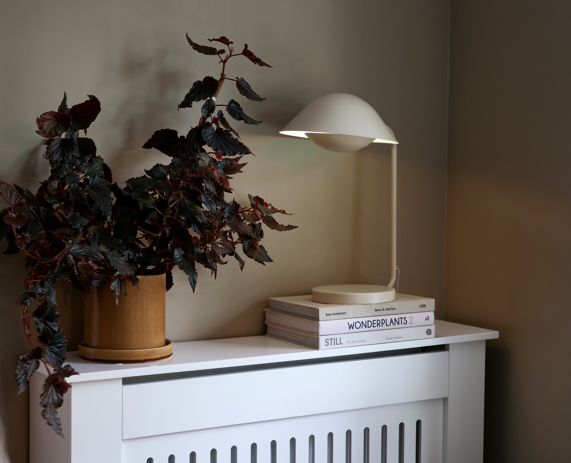 Lampa stołowa FREYA Nordlux 1xE14 40W Metal Beżowy NO2213115009 - Nordlux - obrazek 2