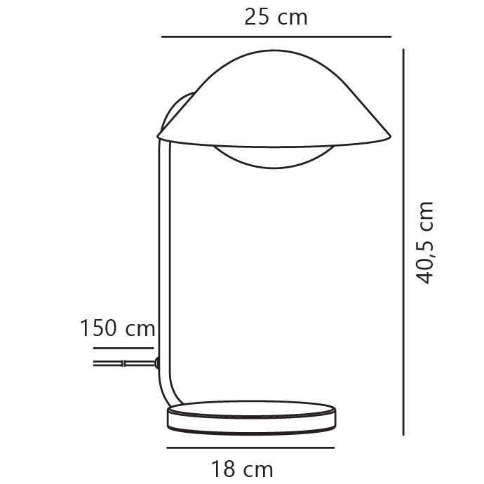 Lampa stołowa FREYA Nordlux 1xE14 40W Metal Beżowy NO2213115009 - Nordlux - obrazek 4